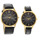 Titan, Unisex, Analog Watch, with Leather Band, TI-1806YL01P