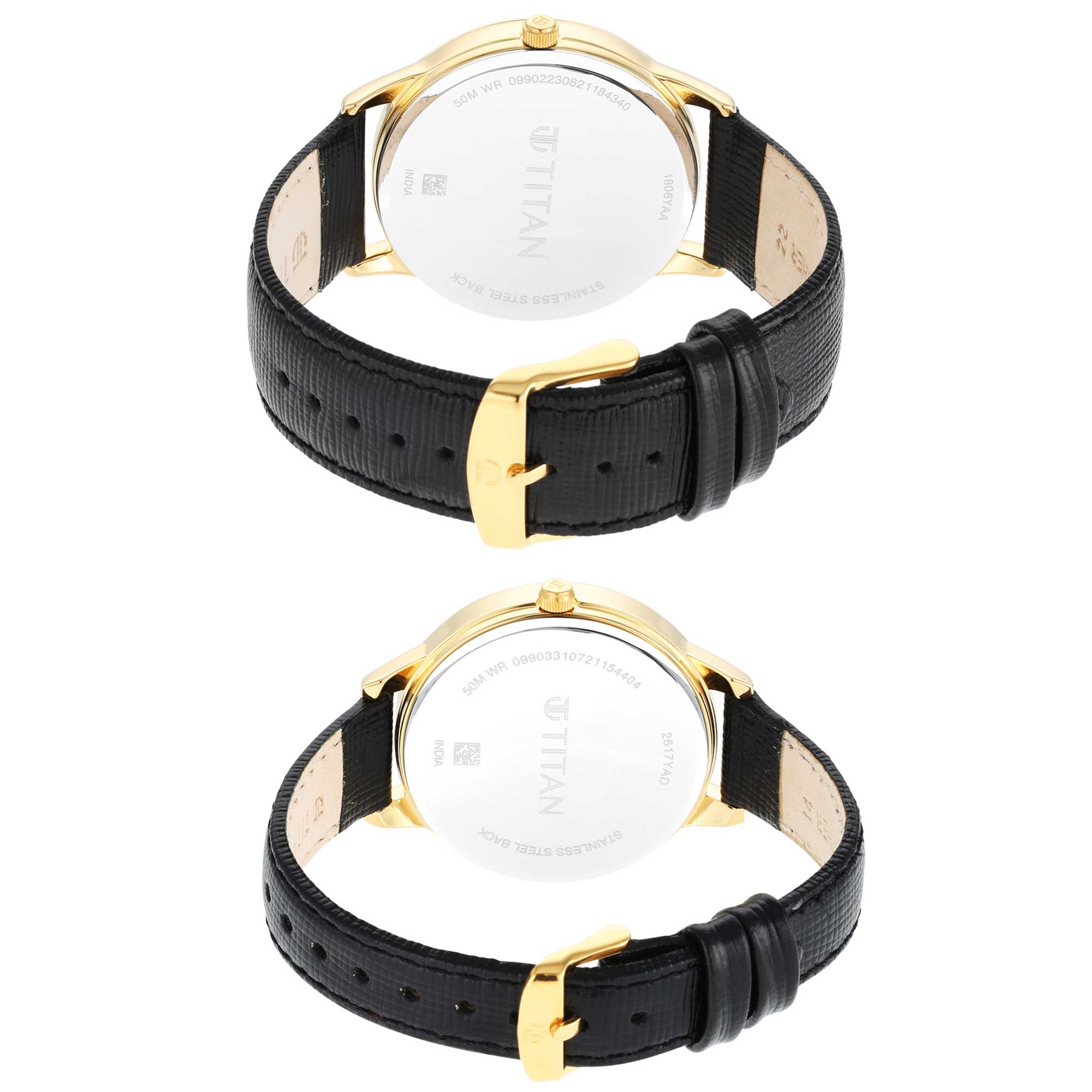 Titan, Unisex, Analog Watch, with Leather Band, TI-1806YL01P