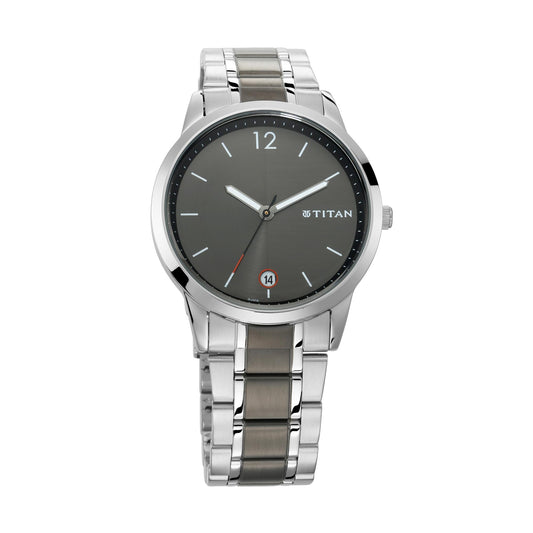 Titan, Men, Analog, Watch, Black Dial, 1806KM01