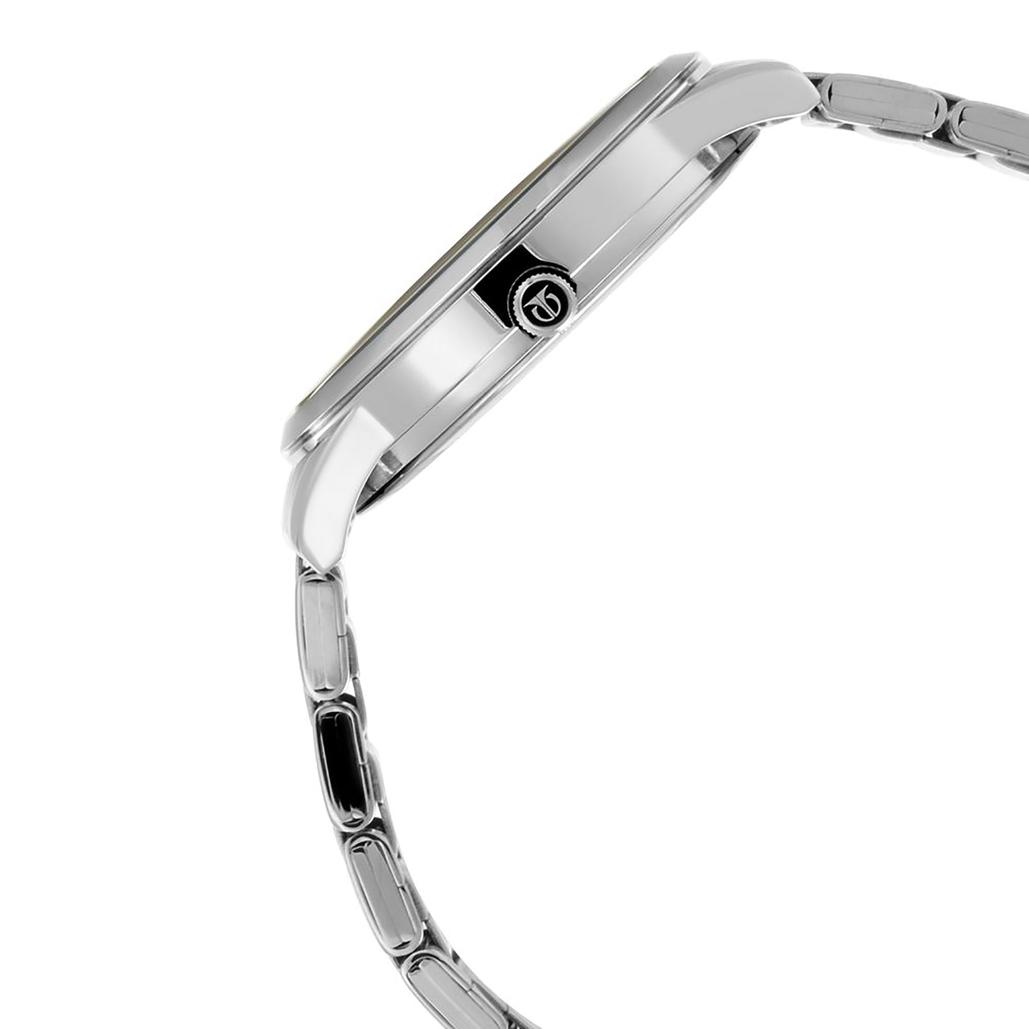 Titan Men's Watch Classique Collection Analog, Black Dial Black & Silver Stainless Strap,  - view 3