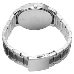 Titan Men's Watch Classique Collection Analog, Black Dial Black & Silver Stainless Strap,  - view 4