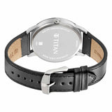 Titan Men's Watch Analog Green Dial With Leather Strap, 1806SL06