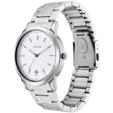 Titan Men's Watch Minimals Analog , White Dial Stainless Steel  Strap, 1806SM03 - view 2