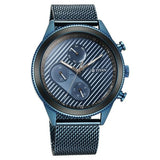 Titan Men's Watch Analog Blue Dial With Blue Mesh Band, 1814KM02