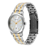 Titan Analog Men's Watch Silver Dial With Two Tone Stainless Steel Strap , 1823BM03