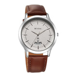 Titan Karishma Men's Watch Analog Silver Dial With Brown Leather Strap, 1825SL15