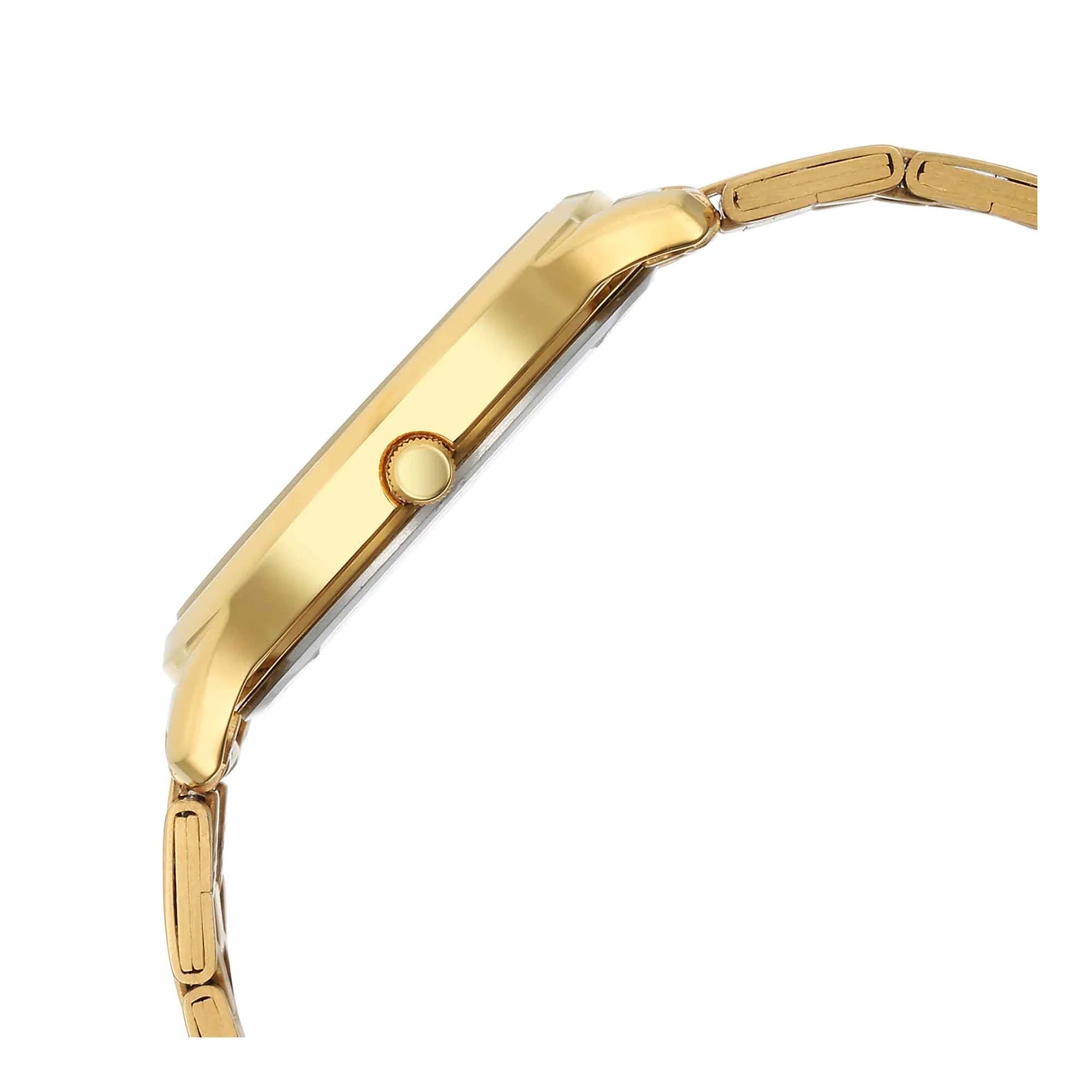 Titan Karishma Men's Watch Analog Champagne Dial With Gold Stainless Steel Band, 1825YM12