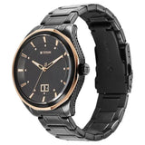Titan Regalia Men's Watch Analog Black Dial with Black Stainless Steel Band, 1829KM04