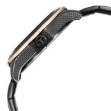 Titan Regalia Men's Watch Analog Black Dial with Black Stainless Steel Band, 1829KM04