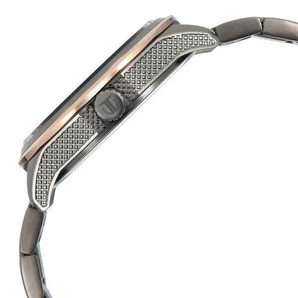 Titan Regalia Men's Watch Blue Dial with Grey Stainess Steel Band, 1829KM05