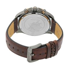 Titan Maritime Chronograph Men's Watch, Green Dial Leather Strap, 1830KL02