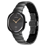 Titan Edge Squircle Unisex Watch Analog in Rich Black Dial with Glossy Ceramic Band, 1841NC01