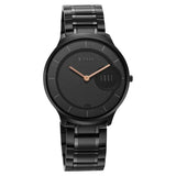 Titan Edge Men's Watch Analog Black Dial with Black Stainless Steel Band, 1843NM03