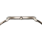 Titan Edge Slim Analog Men's Watch with Brown dial and Brown stainless steel strap,1843QM02