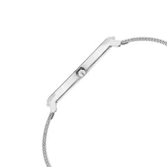 Titan Edge Minimals Analog Men's Watch, Grey Dial Stainless Steel Strap, 1843SM01