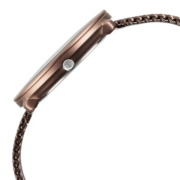 Titan Neo Splash Men's Watch Analog Brown Dial With Brown Stainless Steel Band, 1849KM04