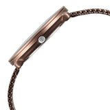 Titan, Men's, Analog Watch, Brown Dial, with Stainless Steel Band, TI-1849KM04