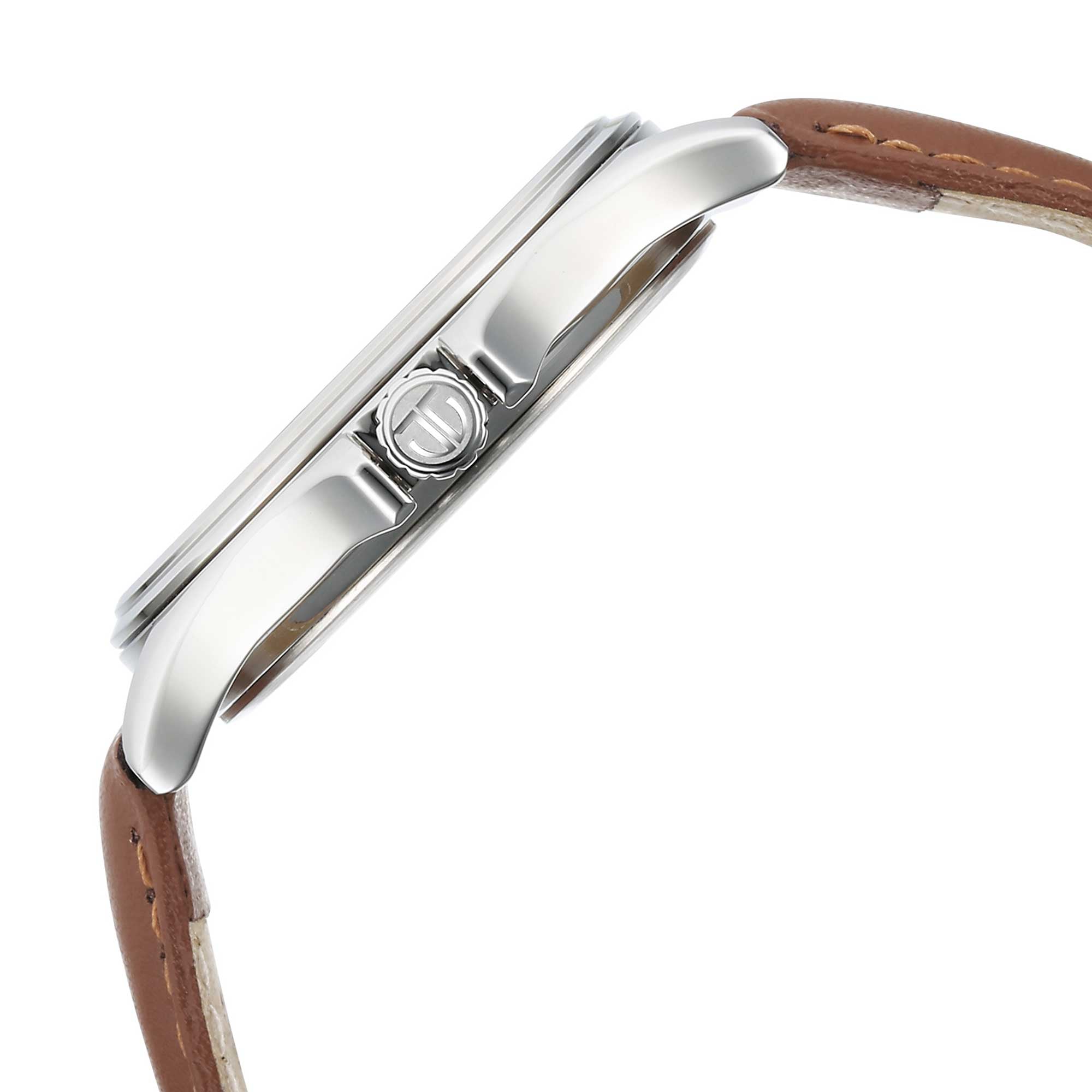 Titan Marhaba Collection Men's Watch Arabic Green Dial Brown Leather Strap, 1870SL08 - view 4