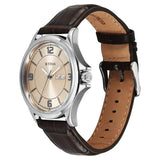 Titan, Men's, Analog Watch, Brown Dial, with Leather Band, TI-1870SL11