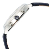 Titan Sapphire Men's Multifunction Watch Analog Blue Dial with Blue Leather Strap, 1874SL02