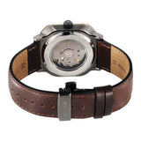 Titan Techno Beats Men's Automatic Watch Analog Anthracite Dial With Brown Leather Strap, 1893KL01
