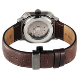 Titan Techno Beats Men's Automatic Watch Analog Anthracite Dial With Brown Leather Strap, 1893KL01