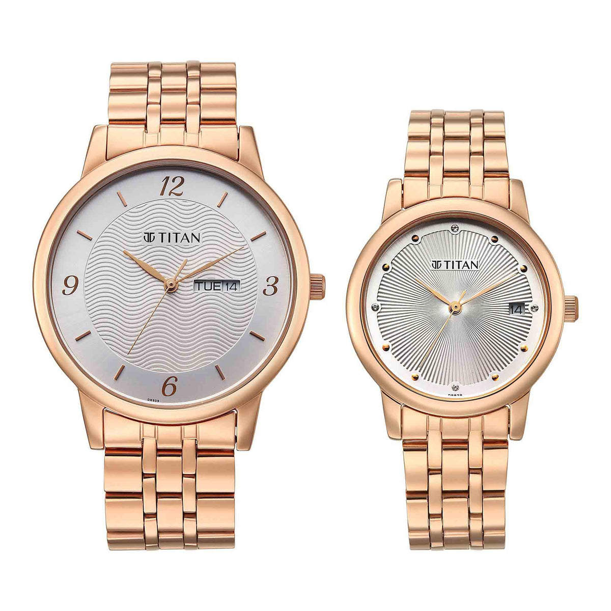 Titan, Unisex, Analog, Watch, Silver Dial, Stainless steel Strap, 1967WM01P