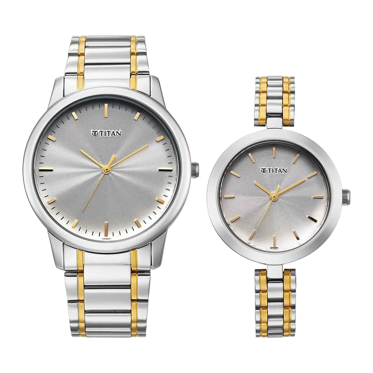 Titan, Unisex, Analog, Watch, Silver Dial, Stainless steel Strap, 1969BM01P