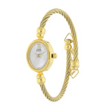 Titan, Men's, Analog Watch, Gold Dial, with Stainless Steel Band, TI-197YM03