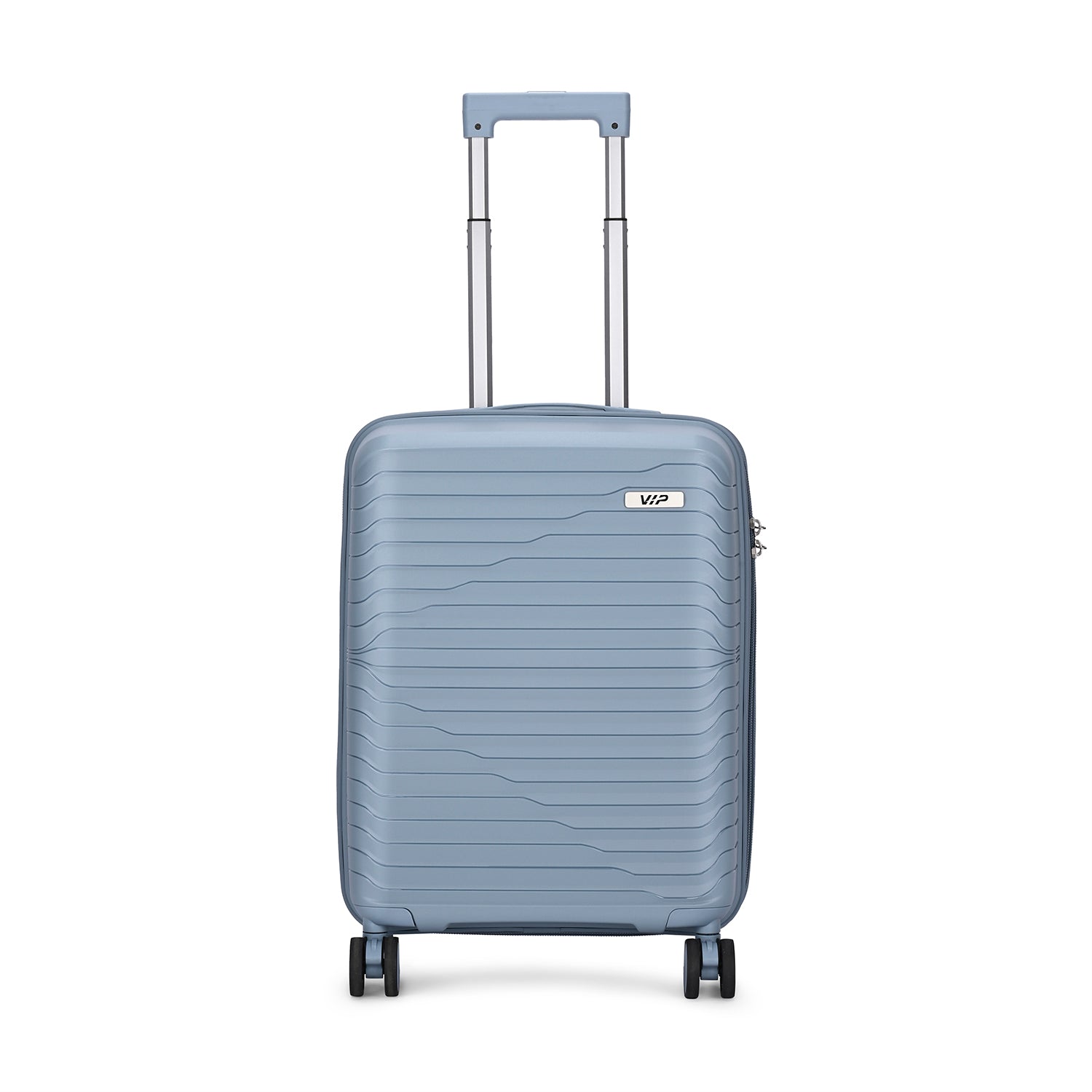 VIP Tourage 56cm Hard Case Trolley 360Â° Light Blue, TOURAGE56BL VIP Cabin size travel luggage