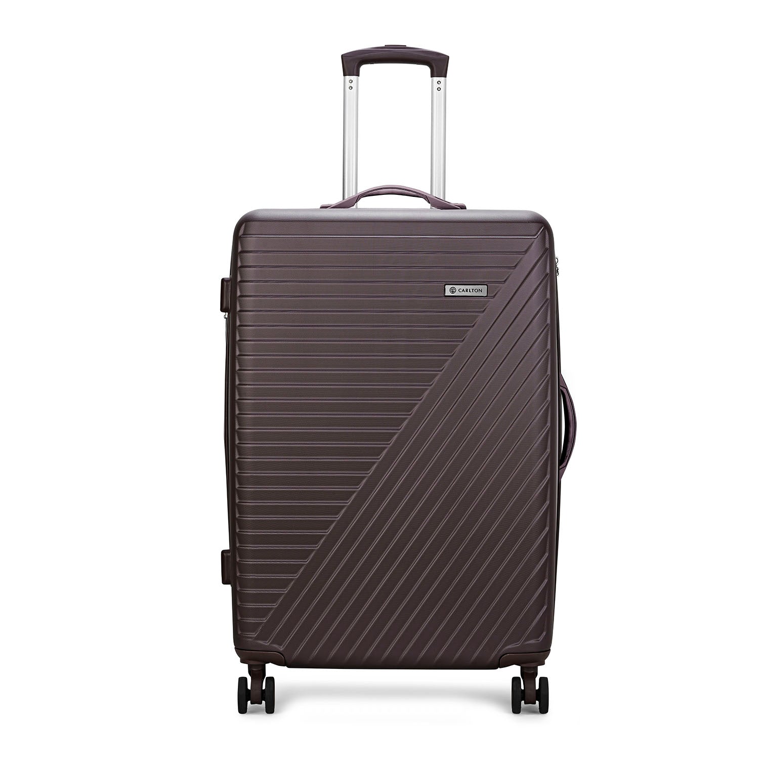 Carlton Zulu 58cm Hard Case Trolley - Coffee, ZULU58CFE Carlton Cabin size travel luggage