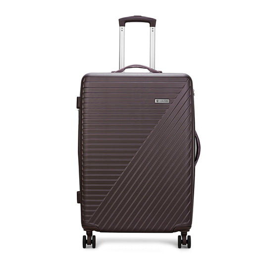 Carlton Zulu 58cm Hard Case Trolley - Coffee, ZULU58CFE Carlton Cabin size travel luggage