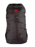 Wildcraft Vanta Cliff 60L Black Camping Backpack, VANTA60BLK