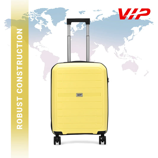 VIP Trekk 75cm Hard Case Trolley 360Â° Light Yellow, TREKK75YL