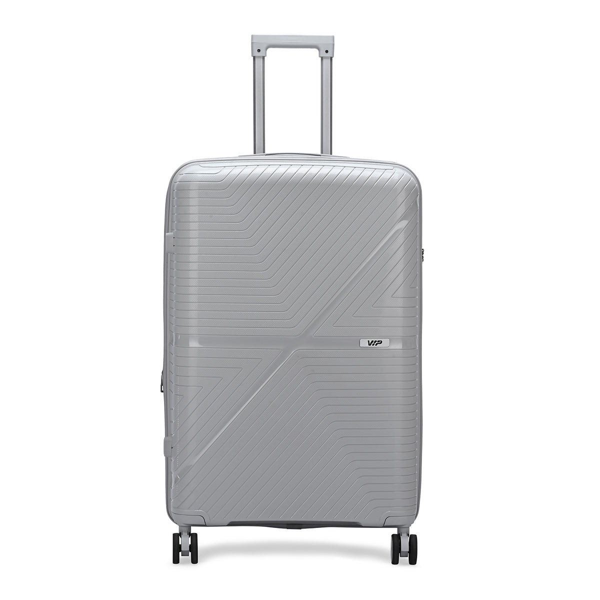 VIP Retreat 76cm Hard Case Trolley 360Â° Light Grey, RETREAT76GY