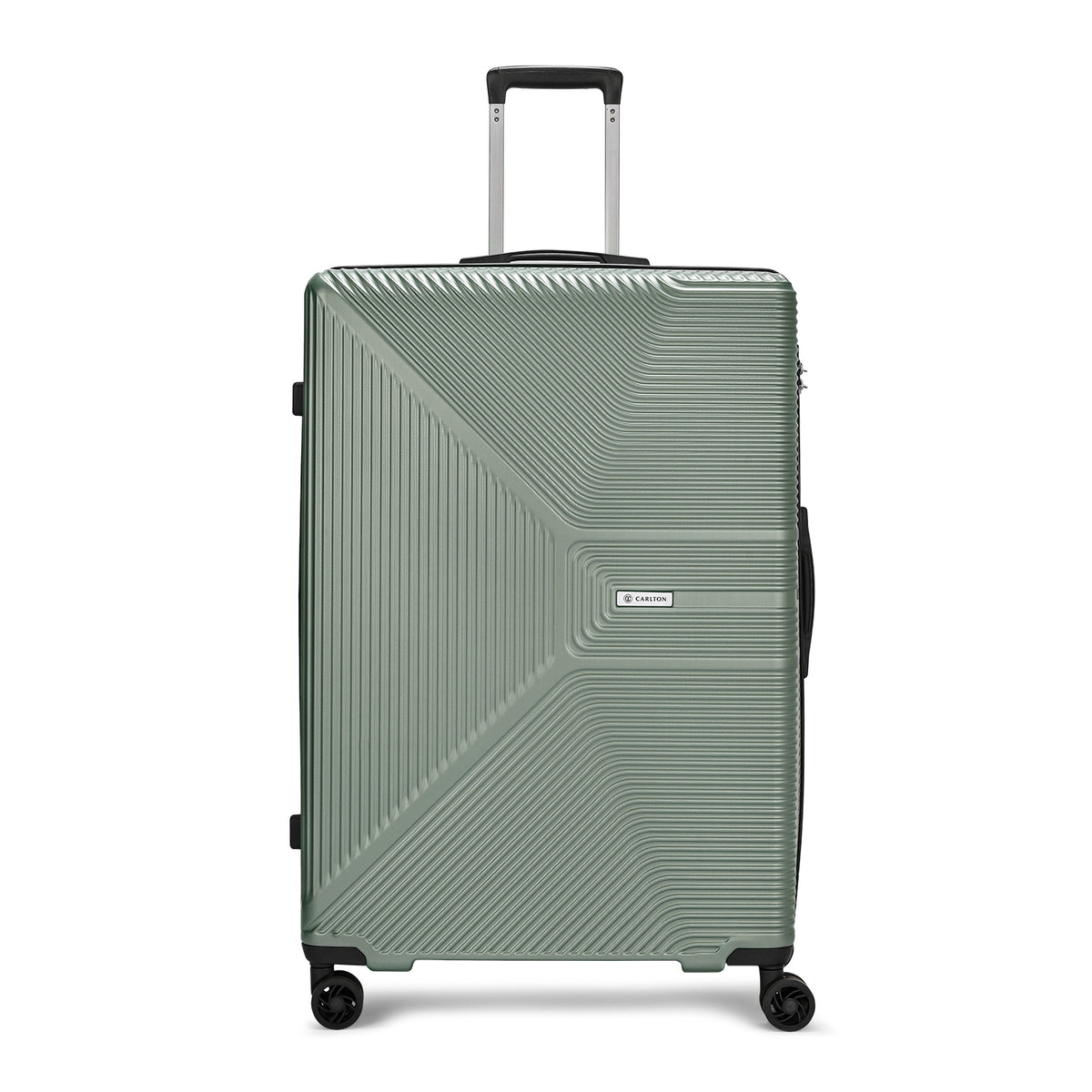 Carlton Enfield 57cm Hard Case Trolley - Green, ENFIELD57GRN Carlton Cabin size travel luggage