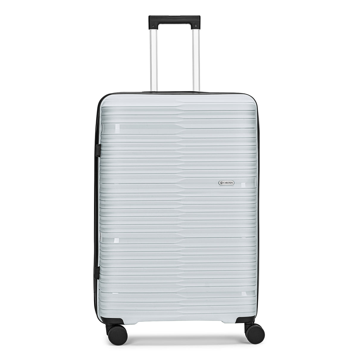 Carlton Alton 66cm 8 Wheel Hard Top Trolley-Grey, ALTON66GY