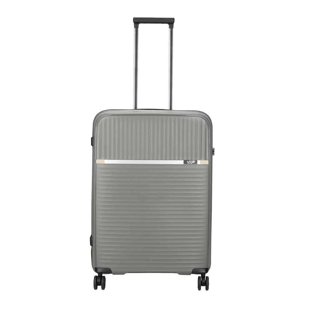 VIP Airton 55cm Hard Case Hard Trolley 360° Grey, AIRTON55GRY