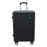 Globetrotter Atlanta 67cm 8 Wheels Hard Trolley Black, ATLANTABLK