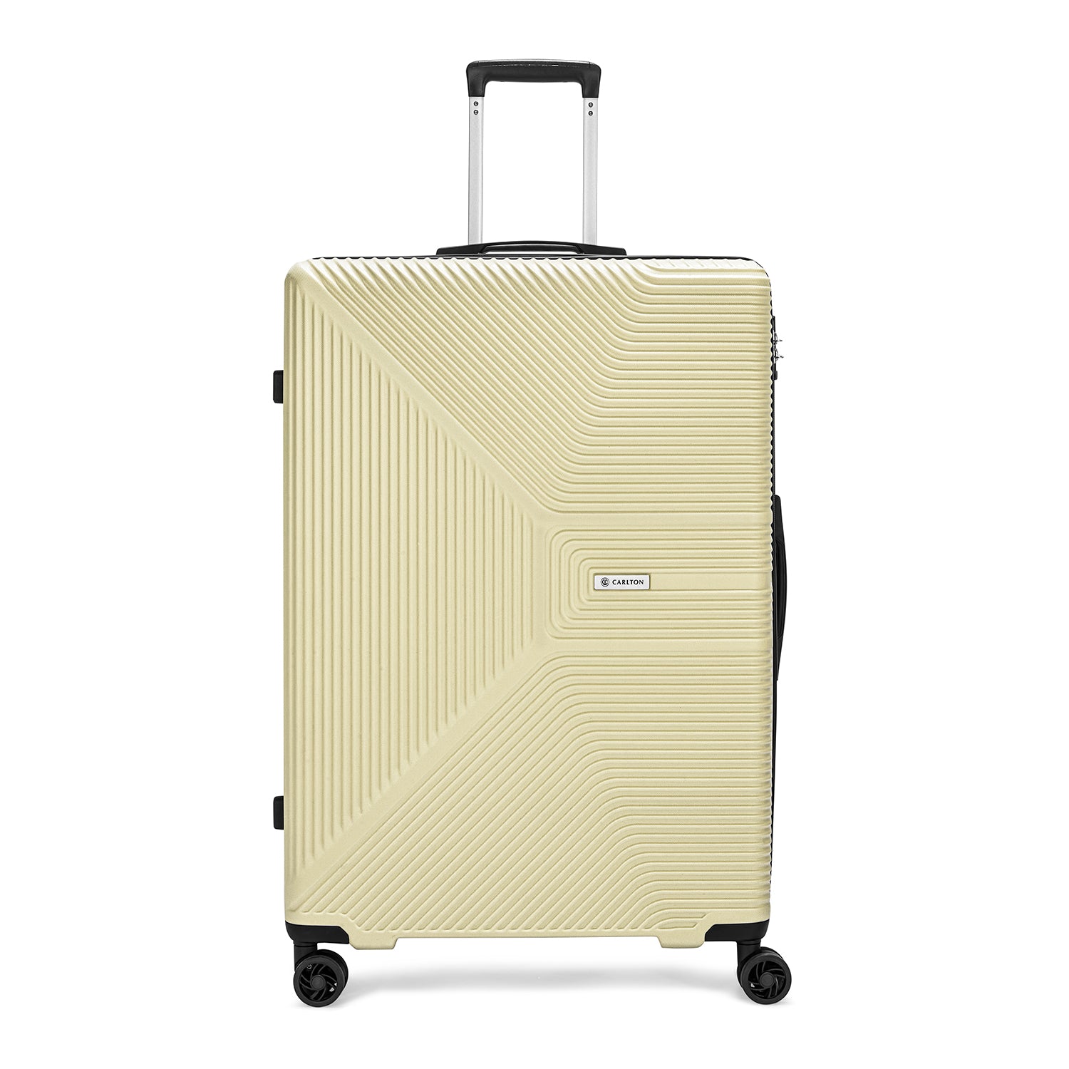 Carlton Enfield 57cm Hard Case Trolley - Beige, ENFIELD57GRL Carlton Cabin size travel luggage