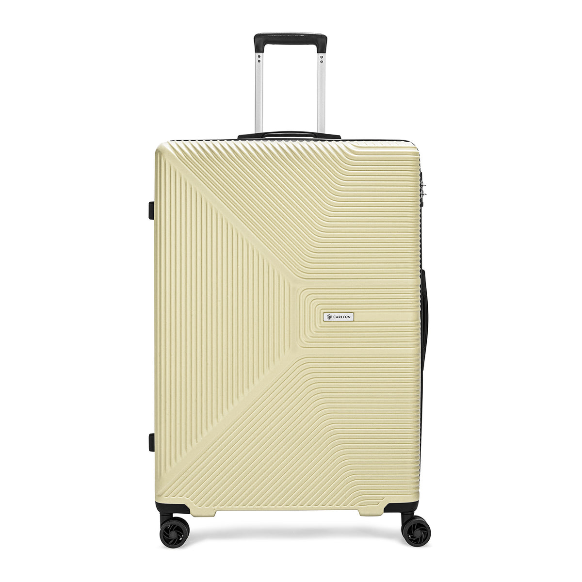 Carlton Enfield 57cm Hard Case Trolley - Beige, ENFIELD57GRL Carlton Cabin size travel luggage