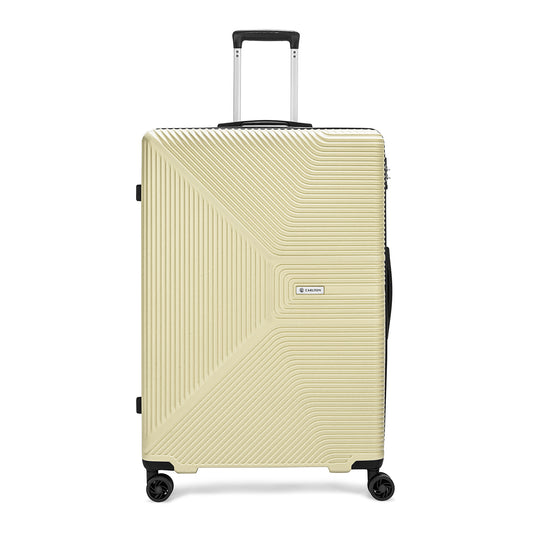 Carlton Enfield 57cm Hard Case Trolley - Beige, ENFIELD57GRL Carlton Cabin size travel luggage