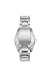 Quantum Men's Automatic Watch Black Dial Silver Metal Band, QMG1192.350