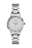 Lee Cooper Women's Watch Analog, Silver Dial Silver Stainless Steel  Strap, LC07045.320