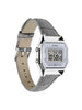 Casio Men's Digital Watch with Grey  Leather Strap, LA680WEL-8A2DF