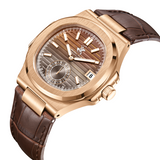 Beverly Hills Polo Club Men's Multifunction Watch with Gun Dial and , BP3792X.444
