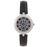 Titan Raga Women Watch Analog Multicolor Dial With Black Leather, 2529SL01