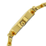 Titan Raga Women's  Watch White Dial With Gold Metal Strap,2370YM01
