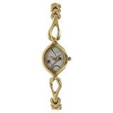 Titan Women's Watch Raga Collection Analog, Silver Dial Gold Stainless Strap, 2455YM01