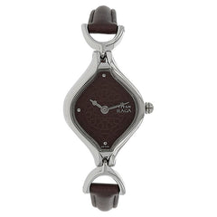 Titan Raga Women's Watch Analog Brown Dial With Brown Leather Strap, 2531SL01